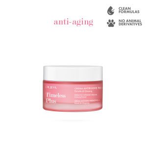PUPA MILANO Face Treatments Timeless Plus Prebiotic Wrinkle Cream 50ml - Nourishes firms reduces wrinkles. 98% naturally-derived ingredients