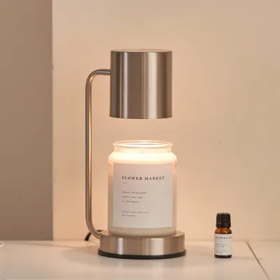 โคมไฟอุ่นเทียน Candle Warmer Timer โคมไฟเทียนหอมโคมไฟตั้งโต๊ะอุ่นเทียนหอม หรี่แสงได้ โคมไฟละลายเทียนหอม