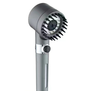 ✨🚿 German Massage Multi-Function Shower Head Set Adjustable Pressure Waterproof Detachable With Silicone Filter Anti-Slip Soft Design Energy-Saving Effortless