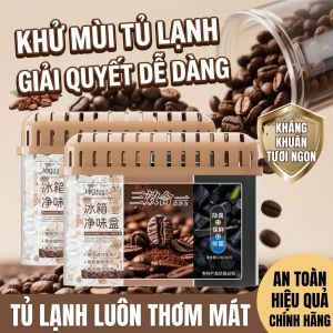 Combo 3 hộp khử mùi tủ lạnh hương cafe