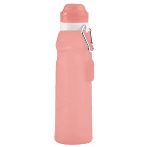 600ml Roll Up Outdoor Sports Water Bottle Collapsible Water Bottle Foldable Water Bottle Grade Silicone BPA Free