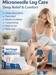 Leg Care Patch For Legs Microneedle Leg Care Patch/Relieves Leg Discomfort/For Men And Women/Convenient Daily Leg Care
