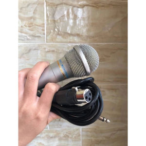 Mic karaoke gia đình Xingma AK-319 âm thanh sống động chống tạp âm chân cắm 6.5mm trải nghiệm ca hát tuyệt vời.