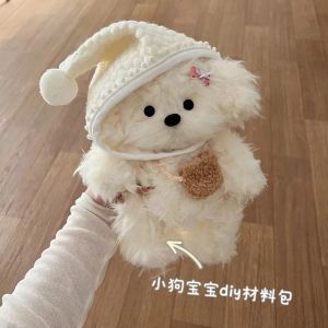 Handmade DIY Recordable Companion Puppy Doll Kit for Girls and Boys Birthday and Qixi Festival Gift