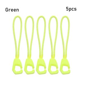 OUREAL 5/10/15/20pcs High quality Outdoor Suitcase Tent Backpack Ends Lock Zips Zipper Pull Cord Rope Pullers Zip Puller Replacement