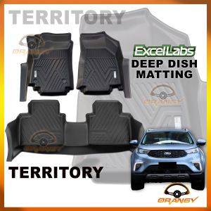 Ford Territory 2020 to 2022 OEM TPE / EXCELLENT Deep Dish Matting PREMIUM MATERIAL 2021 2022 ( car accessories )