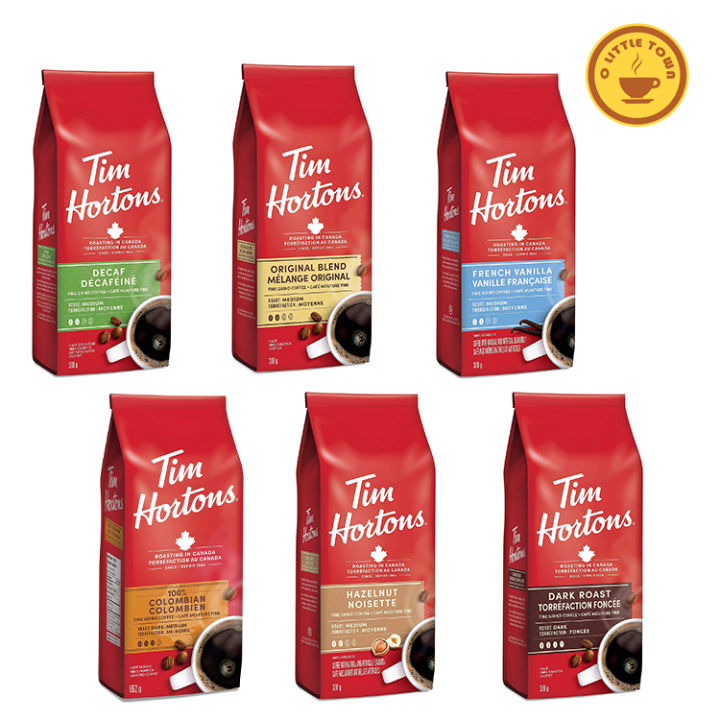 Tim Hortons Fine Grind Coffee, Choose From 6 Flavors, 300grams per pack