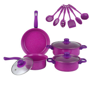💗13Pcs TOUCH/Royal Mark Cookwares Set💗 Designs Rainbow Colours
