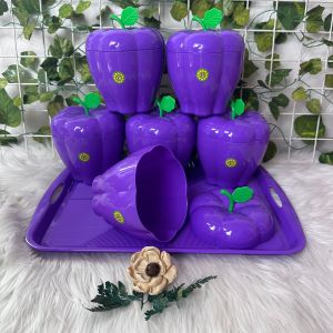 Toples Labu+Nampan Isi 6 Toples