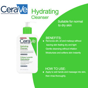 CeraVe Facial Cleanser /2% Salicylic Acid|Facial Wash|Moisturising|Hydrating/SA Smoothing Moisturising Lotion/Hydrating Foaming Cleanserl