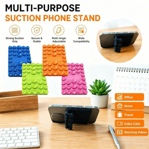 ZHUJI Adjustable Mobile Phone Holder Flexible Non-Slip Phone Bendable Stand Foldable Bracket Deformable Foldable Phone Stand Travel