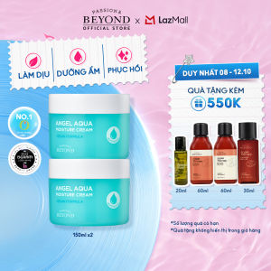 Kem dưỡng ẩm Tinh Linh Nước làm dịu Beyond Angel Aqua Moisture Cream 150mlx2