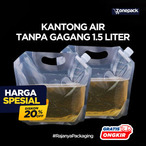 Kantong Air Portable Tanpa Gagang 1.5 Liter | Water Bag | Tas Kantong Lipat | Water Tank Portable