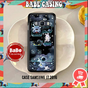 Case SAMSUNG J7 2016  Motif Astronot Nasa 2 Terbaru Cute Lucu Keren Terlaris 2023