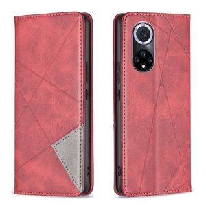 For Huawei Nova 9 / Nova 8i Phone Case Magnetic Leather Wallet Card Slot Fashion Flip Cover Casing