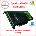 NVIDIA Quadro M4000 8GB GDDR5 Maxwell GPU 256 bit 4xDisplayPort 1.2 1664 CUDA Cores 120W Single Slot for CAD 3d Rendering Modelling Gaming USED - LeInfotech. 
