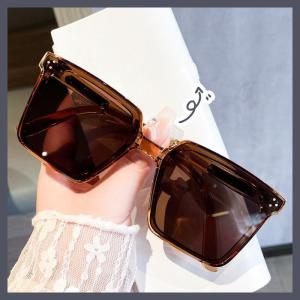 JN IMPRESSION Fashion Folding Sunglasses for Women and Men Outdoor Sunshade UV Protection Square Frame Sunglasses