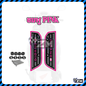 แผ่นวางเท้า จีออโน่ แผ่นยางรองพื้นรถ GIORNO 125 (ซ้าย+ขวา) พร้อม ชุดน๊อต ติดตั้ง มี 7 สีให้เลือก ติดตั้งง่าย