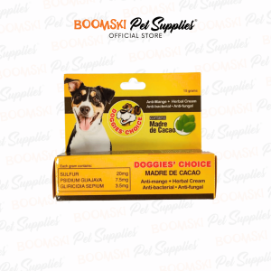 Doggies Choice (Anti-Mange + Herbal Cream + Anti-Bacterial + Anti-Fungal) Cream 15g