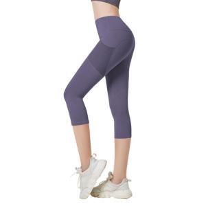 HOLA 2022 Sports Fitness Pants Womens High-waisted Abdomen Stretch Tights Hip-lifting Yoga Pants
