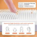 Self Cleaning Hair Brushes, Retractable Hair Brush, Easy Clean Hair Brush with Retractable Bristles, Anti Static Massage Comb Brush for Effortless Hair Removal and Cleaning (Grey). 