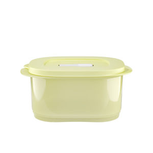 Tupperware 800ml Hộp Cơm Hâm Nóng Bằng Lò Vi Sóng Tiện Lợi Mang Đi Xếp Chồng Được Dung Lượng Lớn Hộp Nhựa Vuông Nhỏ Xếp Chồng Đựng Đồ Tủ Lạnh (1 Cái)