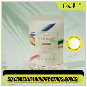 【Ready Stock！】5in1 Laundry beads floral fragrance anti mite anti bacterial power cleaning softening 75pcs capsules五合一洗衣凝珠