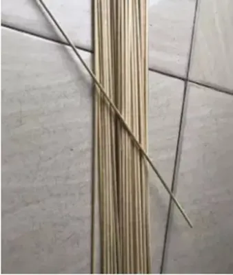 Combo 50 que tre tròn 3 ly dài 50 - 55 cm- tăm tre tròn dài làm handmade