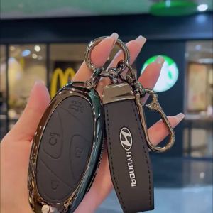 Zinc Alloy leather car key case cover keychain key holder for Honda pcx160 adv150 sh125 click160 adv350 sh350