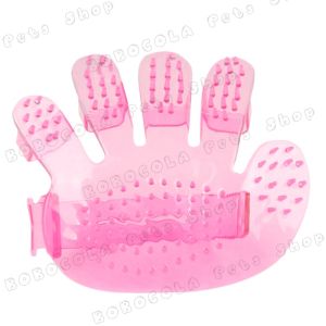 Sikat Kucing Mandi Silikon Sisir Kucing Anjing Sikat Jari Grooming Kucing