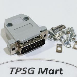 Đầu hàn COM 15 (DB15): Đầu Com 15 Lổ Cái (DB15F - 15M) / Đầu Com 15 Kim Đực (DB15M - 15M) (Bao gồm võ nhựa)