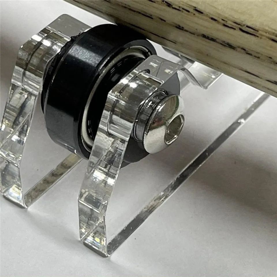 Billiard Cue Straightness Checker - 2Pcs Acrylic Pool Cue Roller For Maintenance & Repair