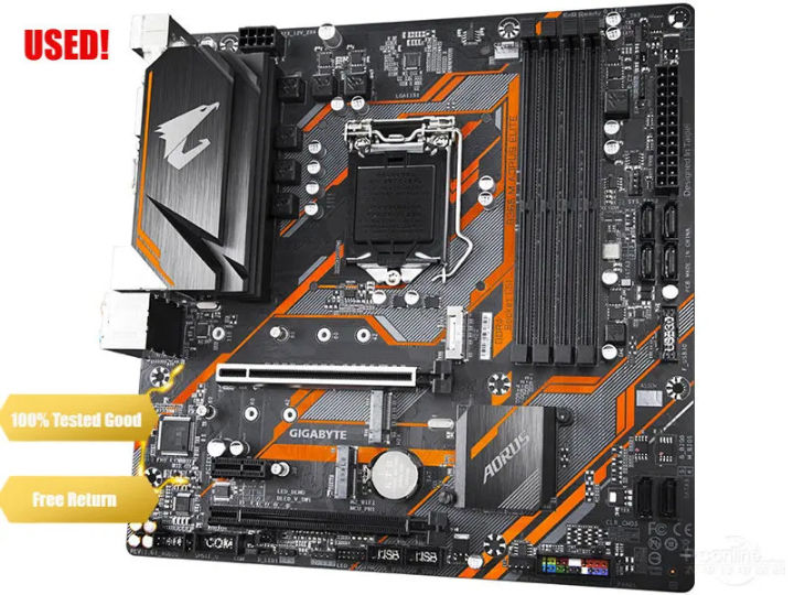 GIGABYTE B365M AORUS ELITE Micro ATX Intel B365 SSD