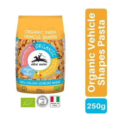 alce nero Organic Vehicles Shapes Kids Pasta