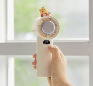 พัดลมมือถือ Air Cooler Fan (Ryan / Choonsik) พัดลมพกพาแบบชาร์จไฟ ขนาดเล็ก พกง่าย ลมแรง น่ารักสุดๆ