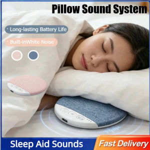 Ultra-Thin Under Pillow Bluetooth Speaker Bluetooth White Noise Machine MP3 Player HiFi Stereo Sound Sound Machine Sleeping Aid