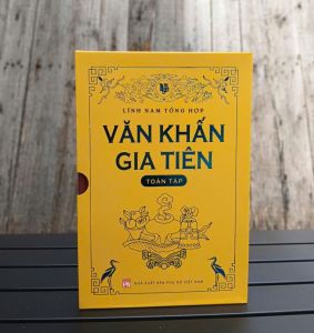 Sách Văn Khấn Gia Tiên (toàn tập) - Bản cao cấp có hộp