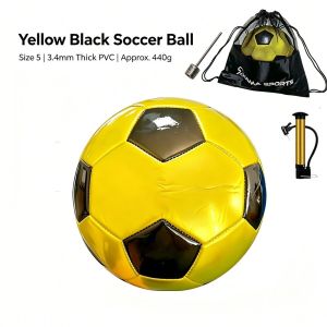 [SG Ready Stock] Size 5 Soccer Ball Professional Football 440g Training Match Ball Outdoor Sports Youth Football
