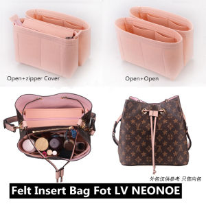for lv neonoe bucket bag organiser insert Divider Shaper make up Inner felt Bag