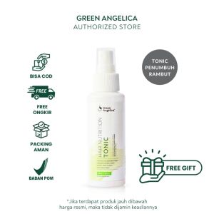 Paket Combo Hair Tonic Green Angelica Penumbuh Rambut Botak Cepat Terbaik dan Penebal Rambut Rontok Pria Wanita Tercepat BPOM - Green Angelica 2Pcs Hair Tonic