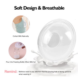 Breast Milk Collector Breastfeeding Silicone Breast Nursing Cups Silicone Breast Pad Milk Savers BPA Free