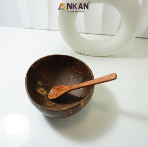 Bát Gáo Dừa Thân Thiện Với Môi Trường Dùng Để Ăn Ngũ Cốc Sữa Chua Hoa Quả