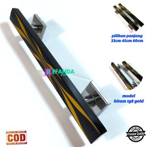 gagang tarikan handle pintu rumah minimalis pilihan panjang 33cm 45cm dan 60cm bahan stainless untuk pintu depan dan kamar