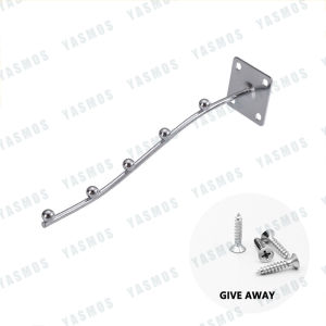 Grid Panel Display Hook  5 To 7balls Metal Wall Balls Wall Mount Hook For Screen Hanger Display Organizer