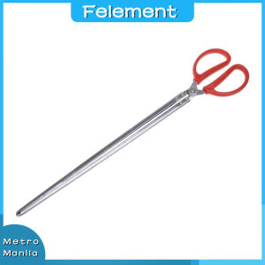 60cm Stainless Steel Sea Catch Clip Long Handle Crab Tongs Garbage Clip