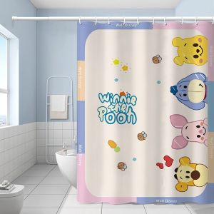 Bathroom shower curtain waterproof shower curtain sliding shower screen panel bathroom shower curtain screen panel bathroom thickening waterproof bath room curtain 浴帘