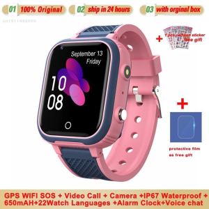 ZUZG LT21 4G Smart Watch Kids GPS Tracker WIFI SOS Video Call Monitor IP67 Waterproof Camera Child Smartwatch Baby PK