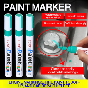 Universal Touch-up Pen/Paint Marker Pen Auto Repair/Furniture Restoration/Car Accessories High Color Saturation/Wide Color Range/Waterproof/OFFICE&Home Use