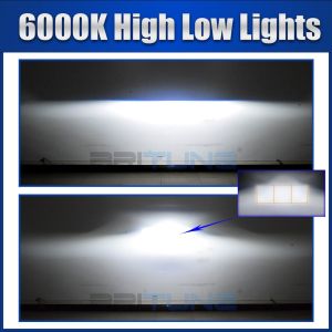 Hyperboloid Bi LED Projector Fog Light LED Matrix Projector Lens Fog Lamps Waterproof Spotlight 3 inch Universal