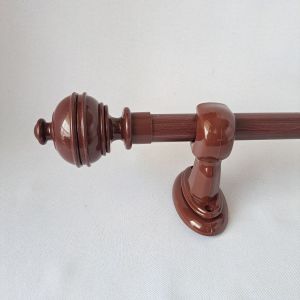 ขาจับราวม่านแบบขาพลาสติก ชุดครบเซท ติดตั้งง่าย